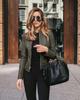 Women's PU Leather Suit Jacket