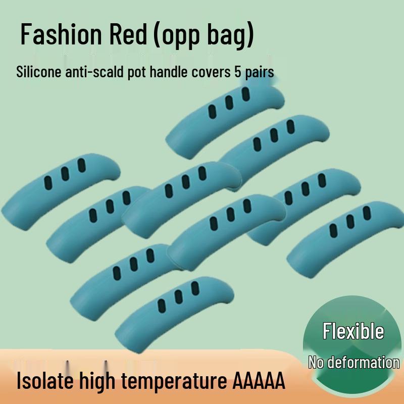 

Жаростойкие силиконовые накладки на ручки кастрюль - Нескользящие, износостойкие, теплоизоляционные, для крышек и посуды