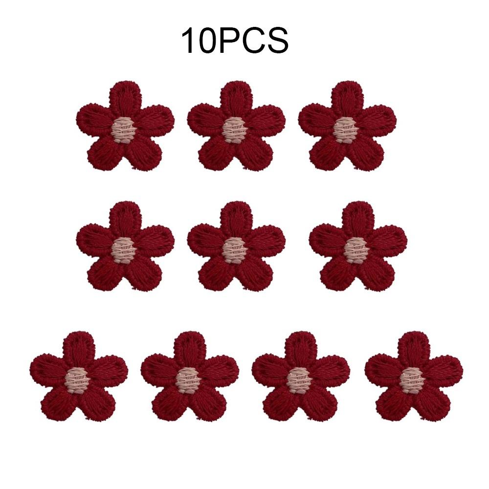 Embroidered Cute DIY Hair Clips Decoration Crafts Handmade Badge Headwear Appliques Patches
