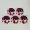 Used Colorful Peach Karapichi Yuan-kun Parapichi Karapichi Paradise Can Badge Can Badge