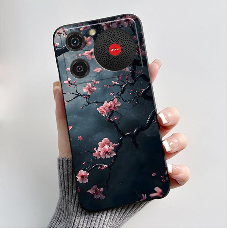 

For Nubia Music Case Z2353 Butterfly Flowers Silicone Phone Cover For ZTE Nubia Music Funda Protection Shockproof Bumper Shell Nubia Music
