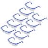 10Pcs Safety Goggles Plastic Protective Glasses Adjustable Eye Wear Set Kit for Laboratory