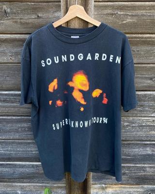 Soundgarden Superunknown Tour 1994 Short Sleeve Unisex T Shirt Reprint KH9393