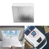 RV Sunshade Vent ulator Skylight Cover with Reflective Surface Skylight Shade for Vent ide Camper Trailer 36x36x7cm