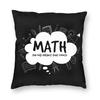 Mathematics Formulas Math Symbol Square Pillowcover Home Decor Science Physics Teacher Gift Cushions Throw Pillow Case for Sofa