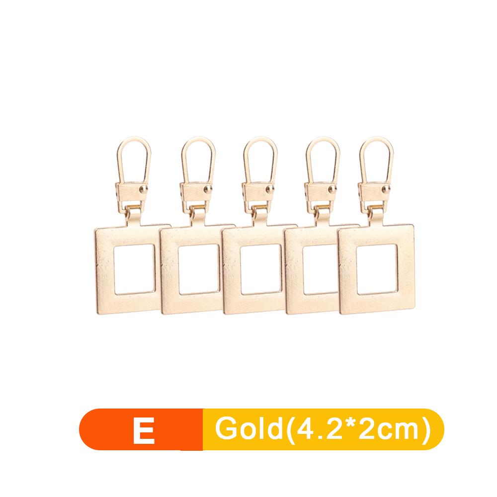 5/1 pz Tiracerniera staccabile universale Kit di riparazione per cerniere in metallo di ricambio per valigie, borse, vestiti e cursori per cerniere