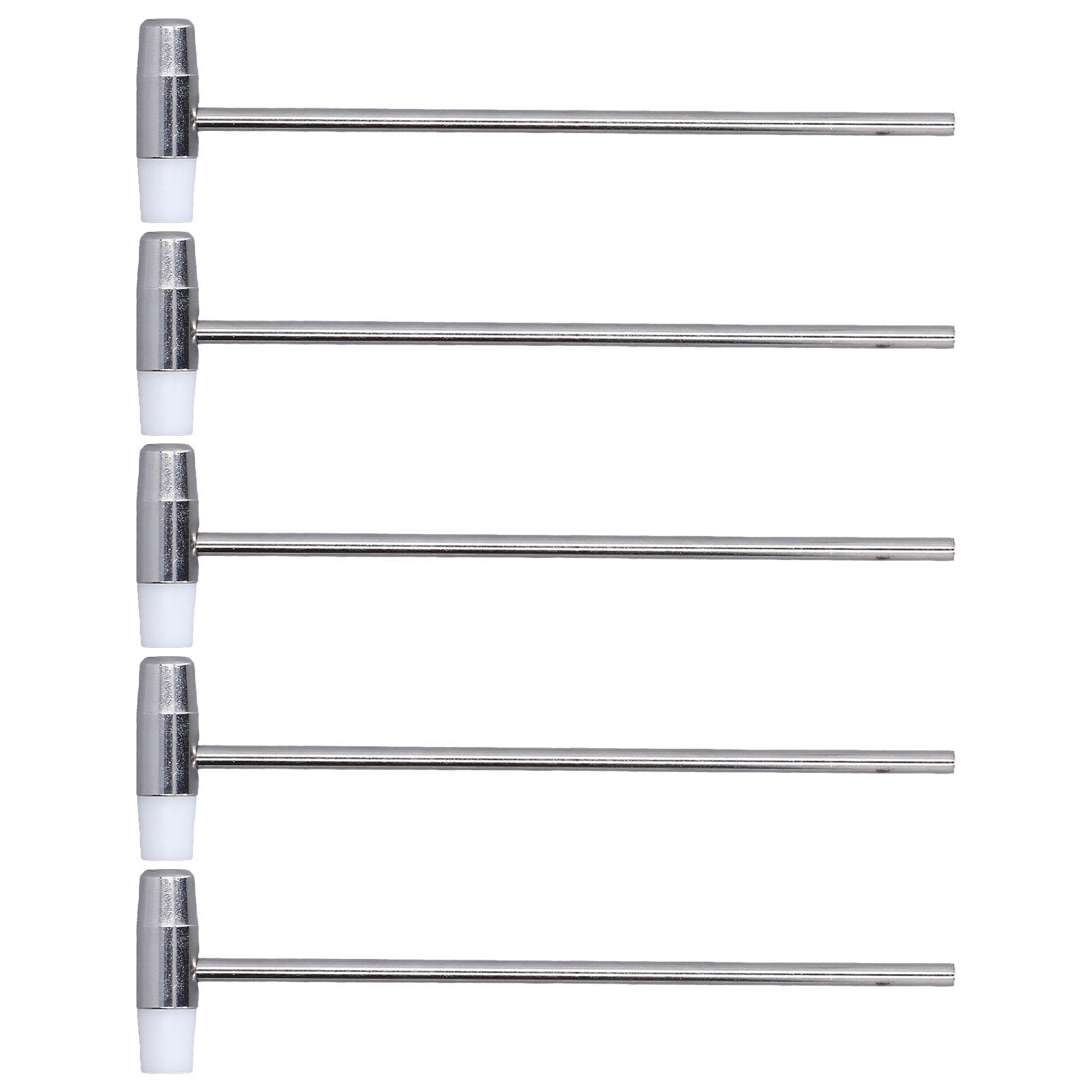 

5 шт. двухголовый молоток мини маленький 2-сторонний ювелирный молоток для поделок часов настройка ручной работы 6,5 дюймов