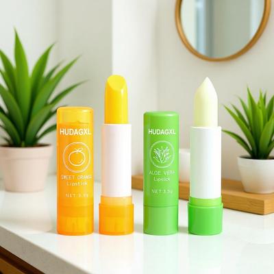Aloe Vera Color-Changing Lip Balm: Waterproof, Non-Fading, Hydrating Lipstick for Students & Pregnant Women.