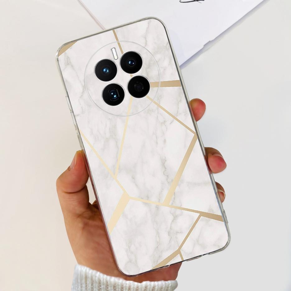 For Huawei Mate 50 Pro Case Stylish Butterfly Flowers Soft Slim Fundas Phone Case For Huawei Mate 50 Mate50 Pro Back Cover Coque