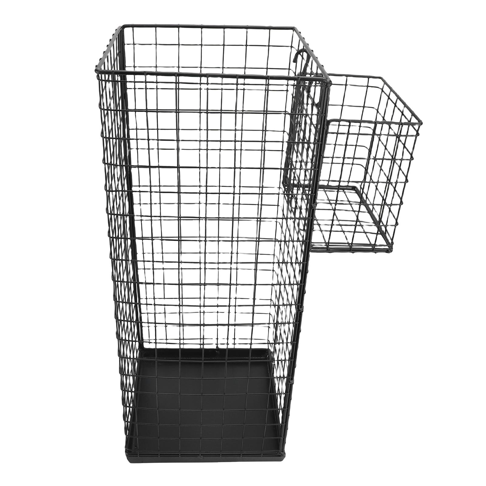 Umbrella Holder Geometric Design Powder Coating Iron Umbrella Holder Bin for Entryway Indoor