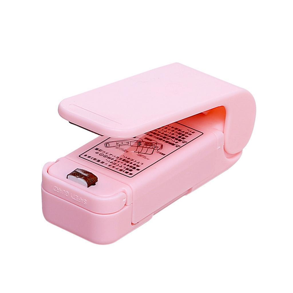 Mini Portable Food Sealer Machine Small Handheld Plastic Bag Heat Sealing Device for Household Snack Storage and Vacuum Preservation