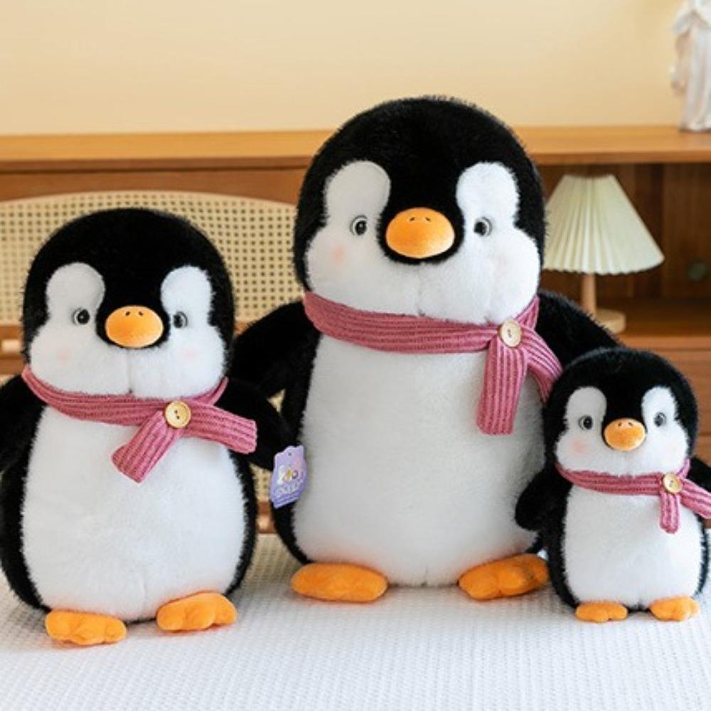 Soft Penguin Plush Toy Cartoon Penguin Stuffed Dolls Sleeping Pillow Penguin Soft Pillow  Kids Toys