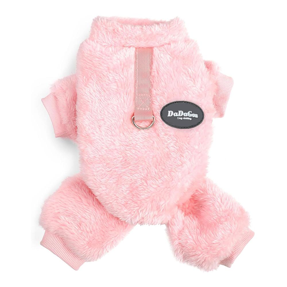 Dog Sweaters for Small Dogs Winter Pet Clothes Boy Girl Fleece Puppy Pajamas Doggie Outfits for Chihuahua Yorkie Cat Apparel