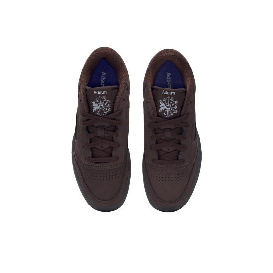 Reebok Adsum X Club C Mid 2 'Dark Brown' IF7935 Men's Shoes