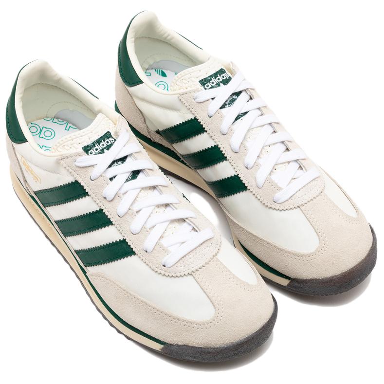 Adidas SL72 RS Weiß Collegiate Green Unisex Sneaker Cloud-Weiß Gummi JH5646