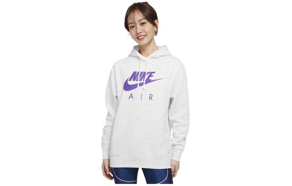 

Nike Sweatshirts Women s White Hooded Moderate Regular DA3192-066 M