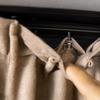 BAIC Weiwang 306 Suede Car Curtains with Eco-Friendly Aluminum Alloy Track for Sun Protection