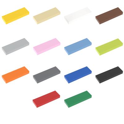 50&100&200 Stück Fliese 63864 DIY 1x3 Bausteine Steine Glatt Pädagogisch Kreatives Spielzeug Kinder Größe Kompatibel Bekannte Marke