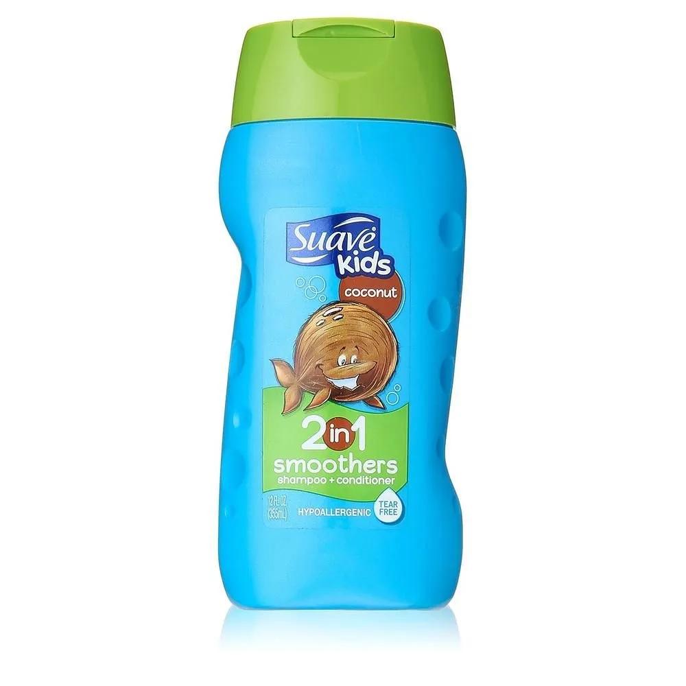 Suave Kids Шампунь и кондиционер 2-в-1 Аромат кокоса 355 мл