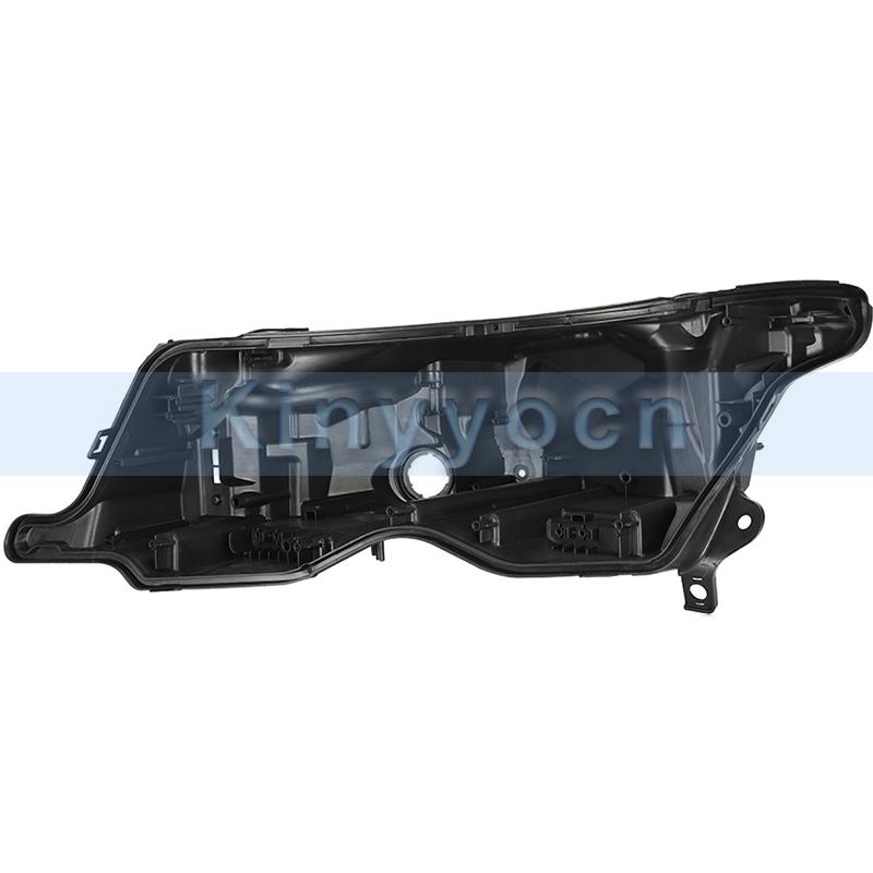Headlight Base Cover For Land Rover Range Rover Sport 2018 2019 2020 2021 Headlamp House Headlight Black Back Rear Shell Left Side