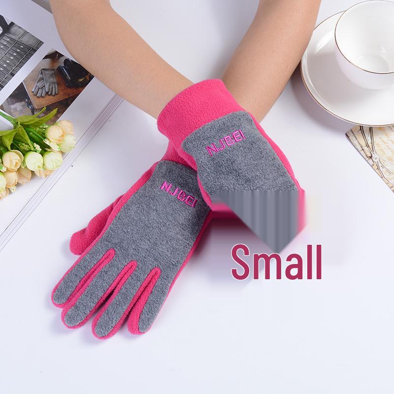 Warm Fleece Gloves for Autumn & Winter - Perfect for Outdoor Walking, Square Dance, Cycling, Commuting for Middle-Aged & Elderly