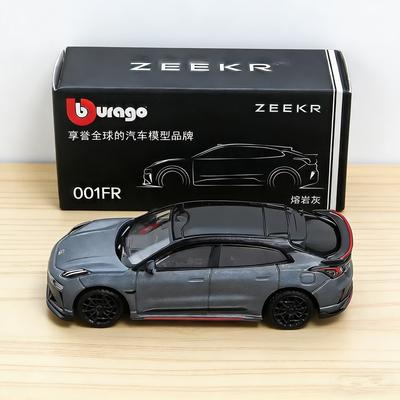 Bburago 1:64 ZEEKR 001 FR Alloy Station Wagon Car Model Diecasts Metal New Energy Vehicles Sports Car Model Simulation Kids Gift