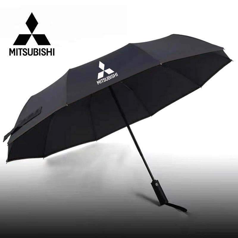 rvcr3 Car Automatic Folding Windproof Sunshade Umbrella For Mitsubishi Outlander Pajero Asx L200 Ralliart Lancer EX Evolution X Triton