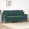 VidaXL 2-Seater Sofa, Loveseat with Backrest and Armrests, Armchair with Pillows, Living Room Furniture, Modern, 359305