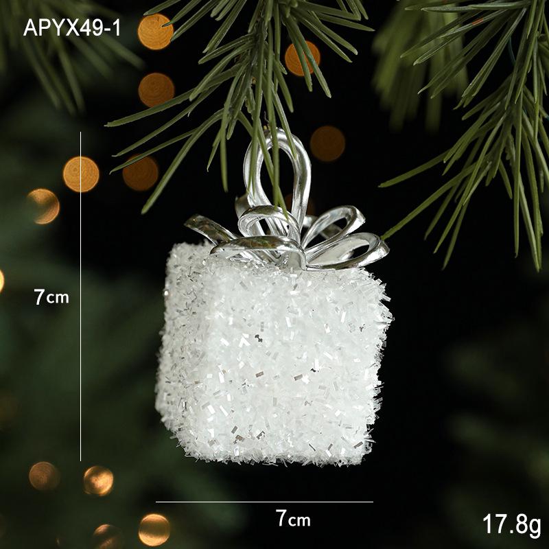 Colorful Christmas Gift Bags & Wedding Decorations: Foam Ornaments & Scene Props for Christmas Trees.