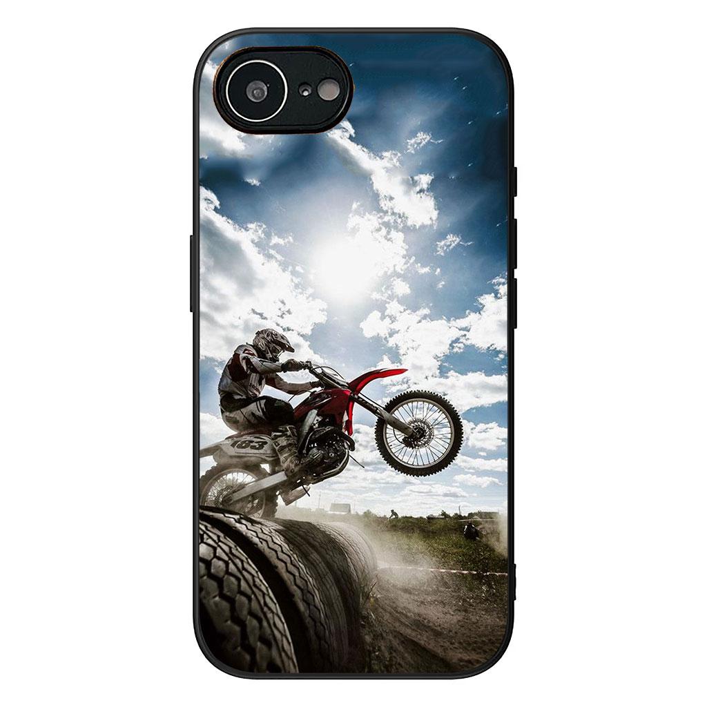 Mobile Moto Cross Motorcycle Sports for Motorola Moto G86 G57 G67 G54 G24 G15 Power G13 G14 G34 G35 G45 G53 G55 G64 G75 G72 Case