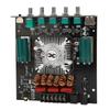 BT Power Amplifier Board Stereo 2.1 Channel Built in Cooling Fan USB Amplifier Board DC15‑36V