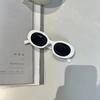 Fashionable Oval Shape Sunglasses Ladies Fashion Stylish Anti-glare Ladies Sun Glasses Travelling Hiking Fishing Male Sunglass