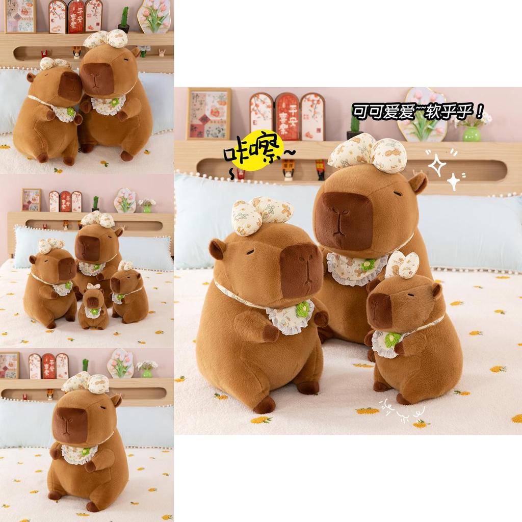 Adorable Capybara Plush Toy With Cute Design And Soft Short Plush Fabric For All Ages