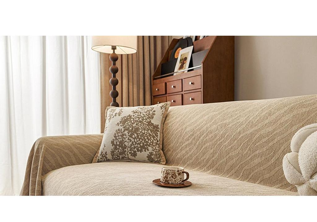 Universal Non-slip Chenille Sofa Cover - All-season, One-piece Throw Blanket