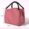 Sale Stripe Women's Kids Lunch Bag Waterproof Insulated Picnic Food Storage Container Thermal Handbag Cooler Bag
