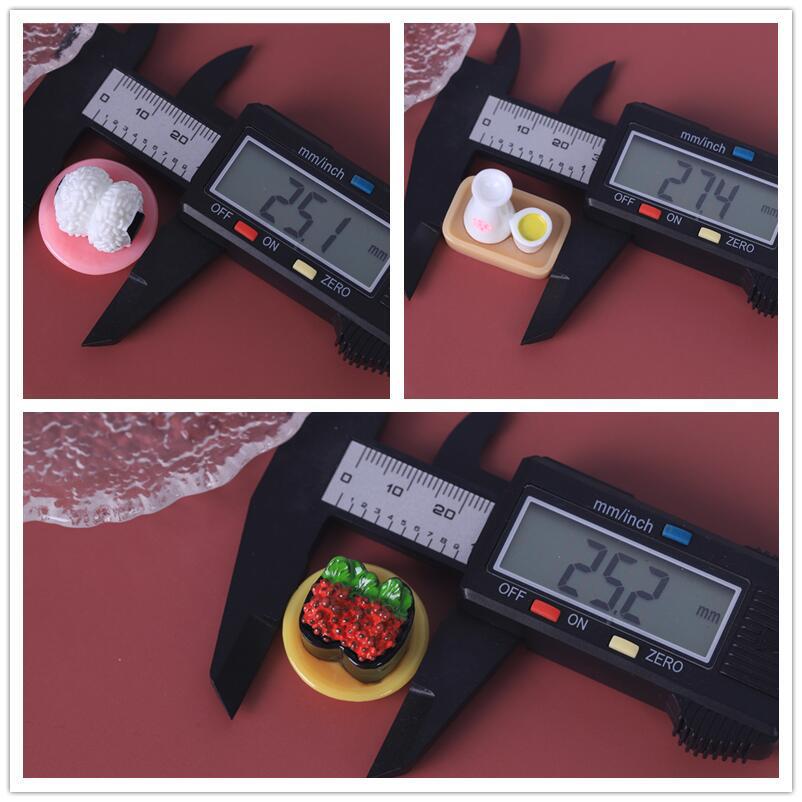 Sushi Rice Ball & Shochu Simulation Food Toy Ornament Keychain