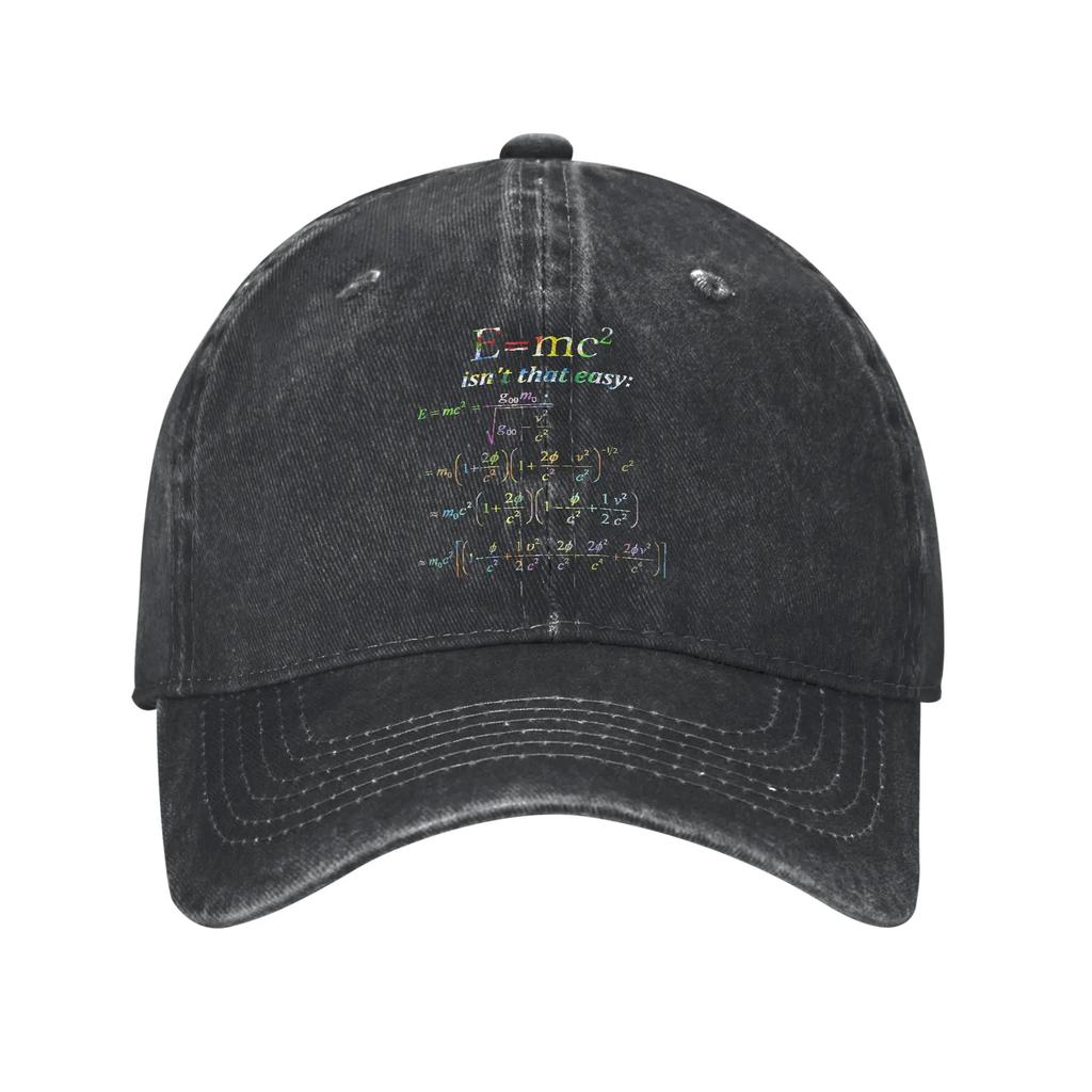 EMC Energy Men Women Baseball Caps Distressed Cotton Caps Hat Vintage Outdoor Running Golf Adjustable Headwear