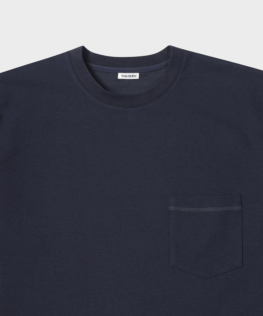 Teildeon Solid Cool Touch T-Shirts Dark Navy