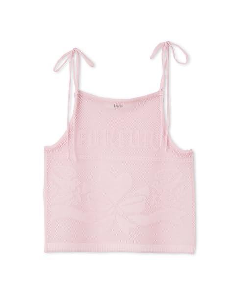 

Furfur Motif Mesh Camisole RWNT252088 Pink Women s розовый