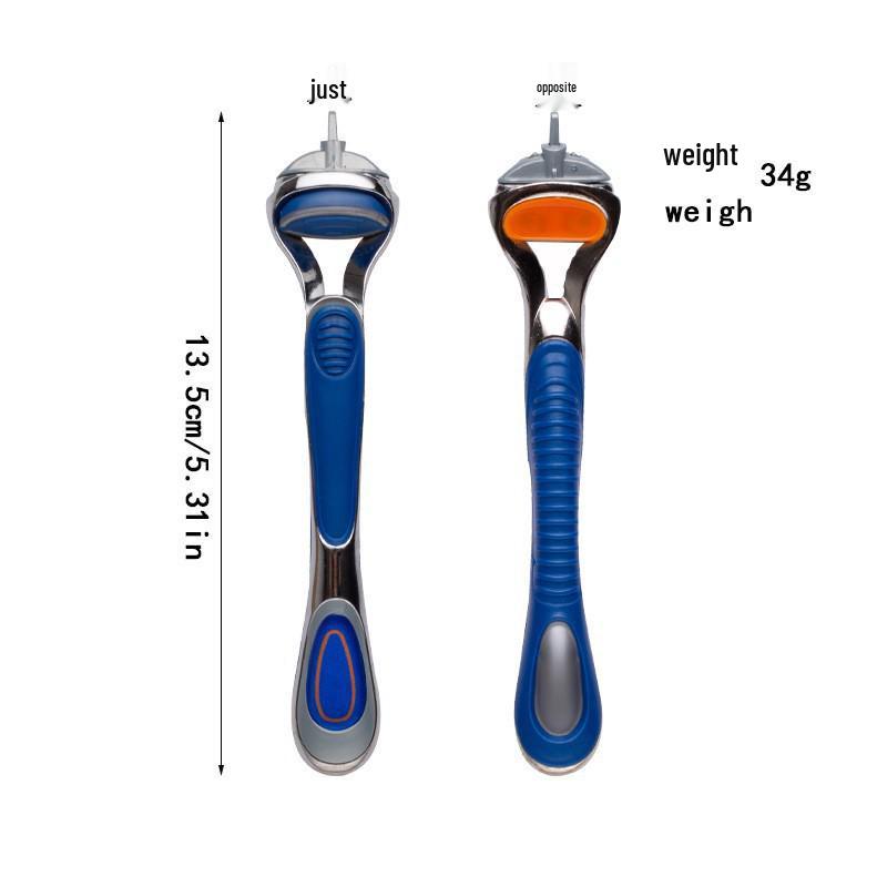 New Ultra-Thin Five-Layer Stainless Steel Double-Sided Razor Head Replacement