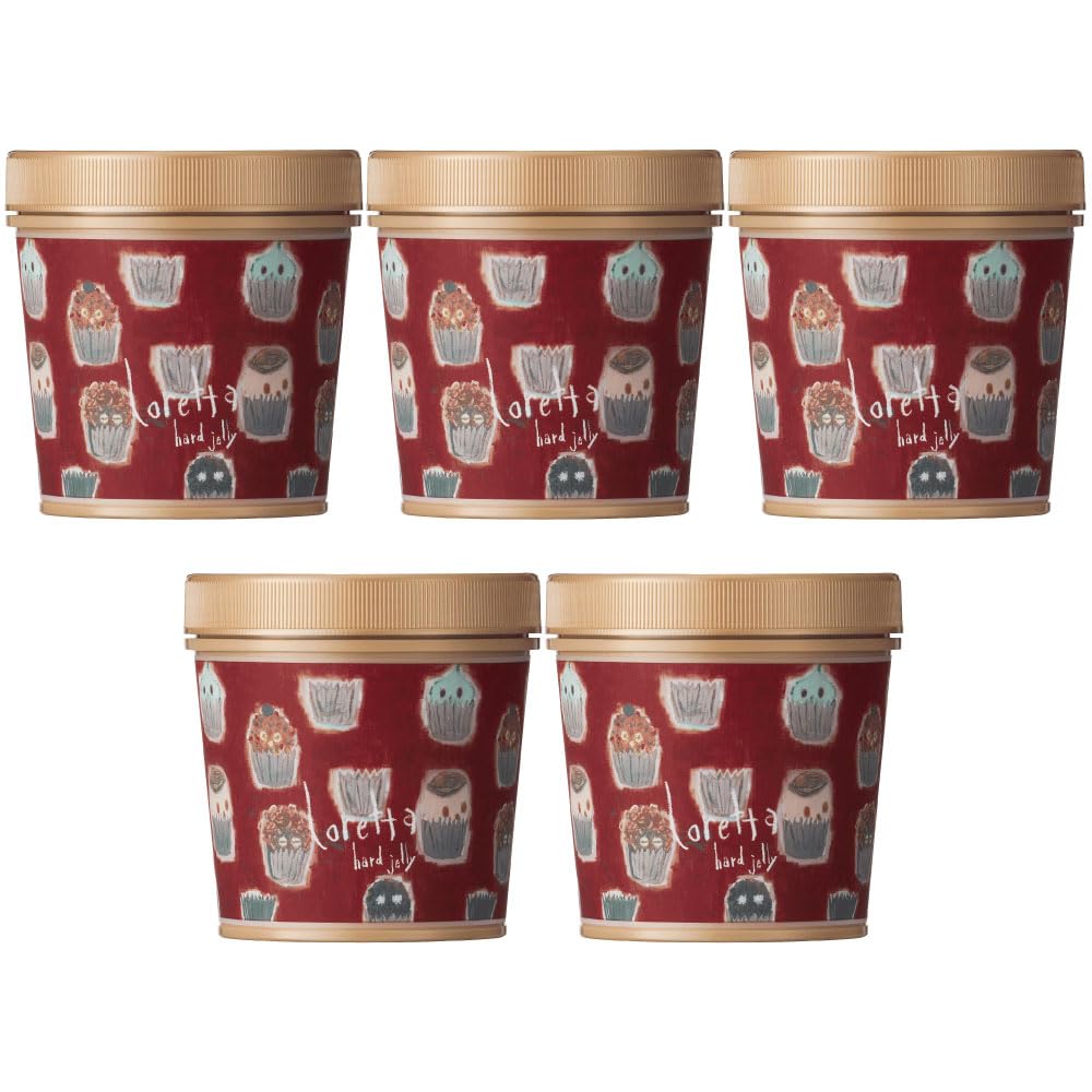 

Loretta Hard Jelly, 300g x 5-Pack [Rose Scent, Hair Wax, Hair Care, Styling Gel, Shiny, Wet Feel]