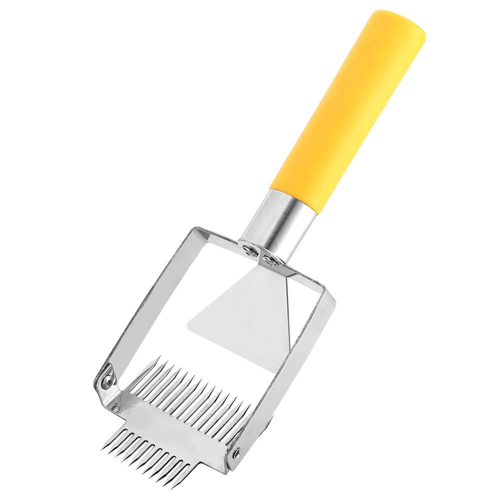 Stainless Steel Beehive Knife Scraper Beekeeping Uncapping Fork Tool Honey Equipment