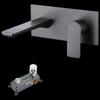 Huiniz Chrome Concealed Bathroom Basin Faucet