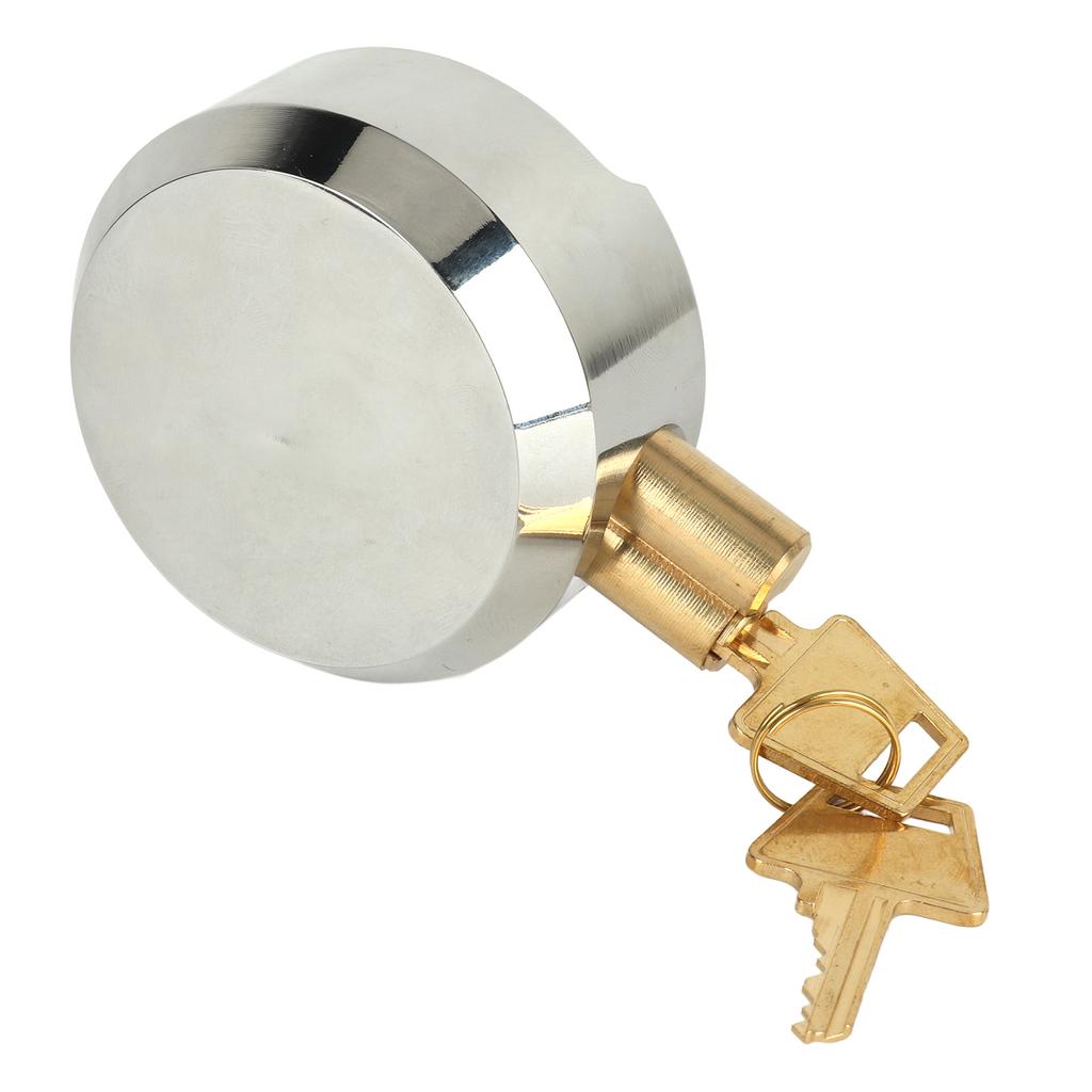 Visací zámky s krytým třmenem Vysoká bezpečnost Odolné proti vypáčení Zámek typu puk na dveře přívěsu se 2 klíči pro sklady kontejnery