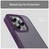 For iPhone 14 Pro Max Case Skin Touch Matte Anti Drop TPU PC Phone Back Cover