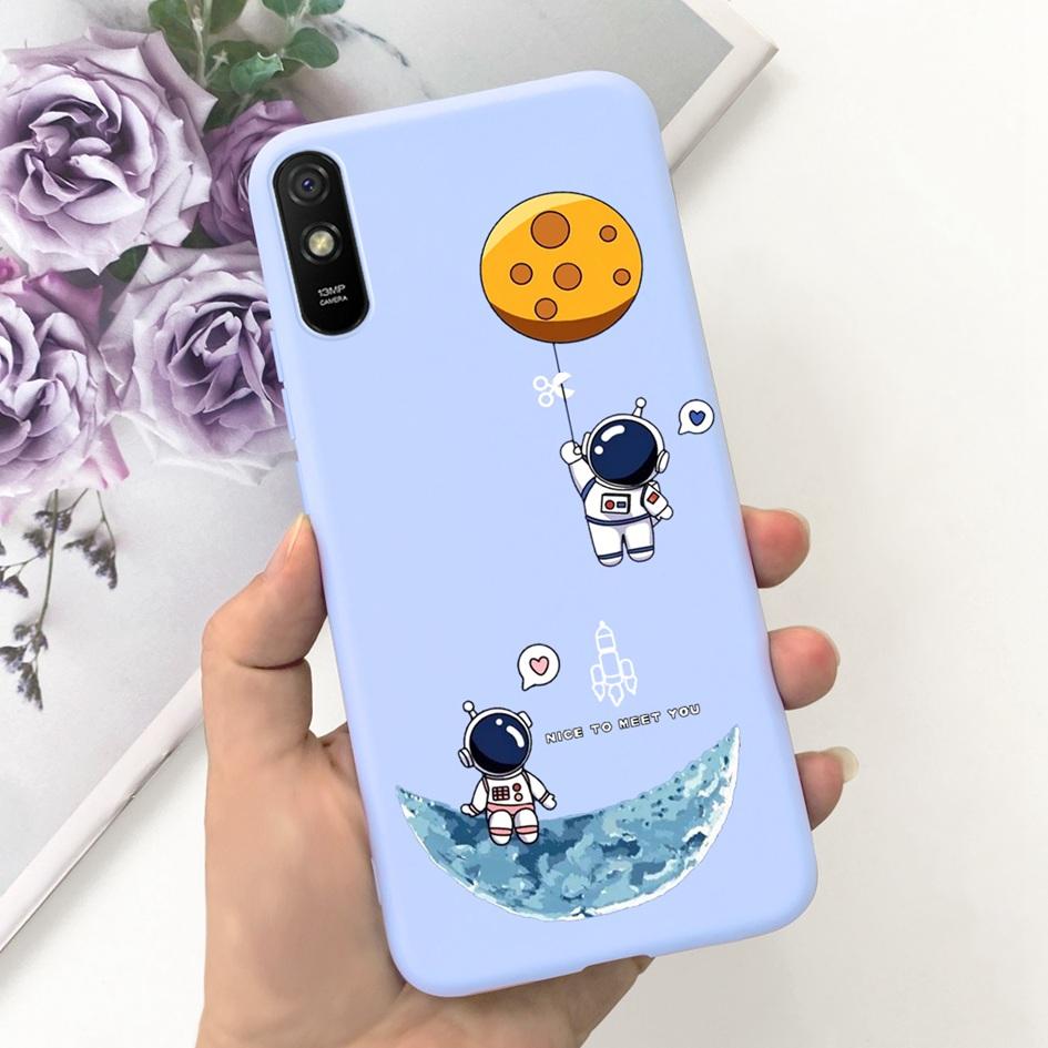 Für Xiaomi Redmi 9A 9AT Hülle Süßer Astronaut Schmetterling Weiches Silikon Handy Rückseite Für Xiaomi Redmi 9i Sport Redmi9a Hüllen