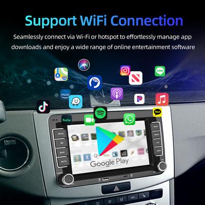 7" Car Multimedia Airplay 2 Din Car Radio Wireless CarPlay Android Auto Stereo Audio For VW/Seat/Skoda/Passat/Golf/Polo