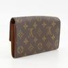 LOUIS VUITTON Pochette Porto Monnet Credit Purse M61725 Brown Monogram canvas Women Used