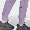 adidas Z.N.E. Tapered Knit Joggers Women Bottoms Dark-Grey-Heather Violet IN5139
