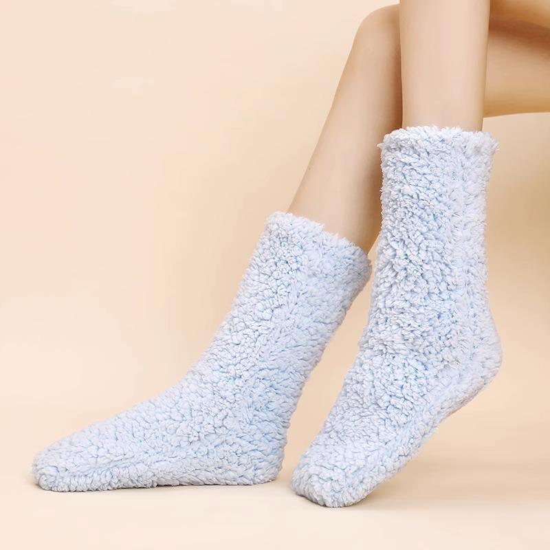 Cozy Fleece-Lined Thermal Socks for Winter Warmth